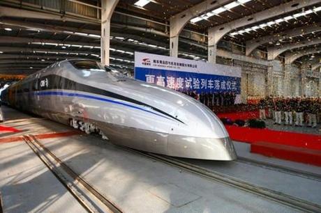 News | La Cina lancia un nuovo treno ad altissima velocità treno Notizie News maglev Cina alta velocità 310 mph 