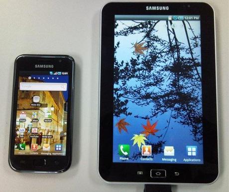 Ice Cream Sandwich Samsung cambia idea su Galaxy S I9000 e Galaxy Tab P1000…