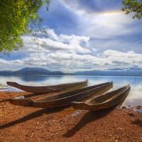 immagini-sfondi-ipad-paesaggio-canoe