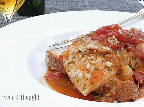 Halibut alla Catalana, tra una festa e l'altra.