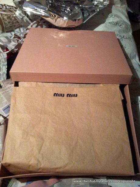 Il mio regalo di natale è LEI... Miu Miu Bow Bag in mughetto