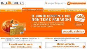 conto corrente arancio conto corrente arancio