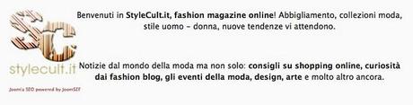 StyleCult.it il magazine di moda online, si rifà il look StyleCult.it il magazine di moda online, si rifà il look