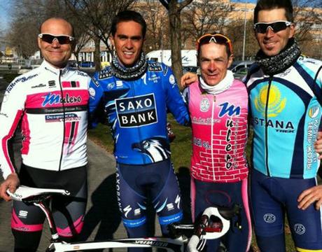 Ciclismo, Saxo Bank: Alberto Contador svela la nuova divisa del team per il 2012 via Twitter