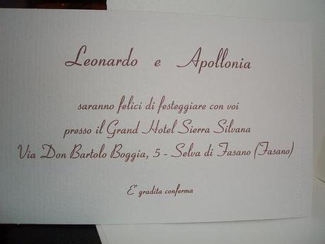 Fenomenologia dell'invito Fenomenologia dell'invito