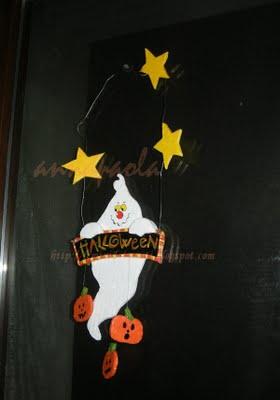Halloween: il fantasma di cartone. tutorial / Halloween: le fantome en carton. tutoriel