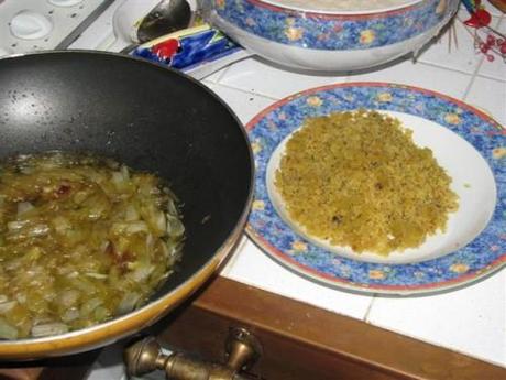 Girelle di pane alla cipolla