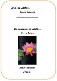 Programmazione Didattica Classe Prima Scuola Primaria