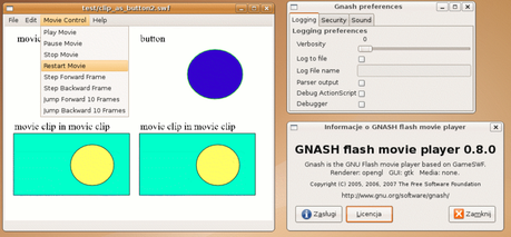Gnash  l’alternativa  open source più solida ad Adobe Flash.