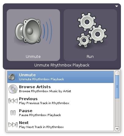 GNOME Do, popolare lanciatore free per Linux, alternativa a Quicksilver.
