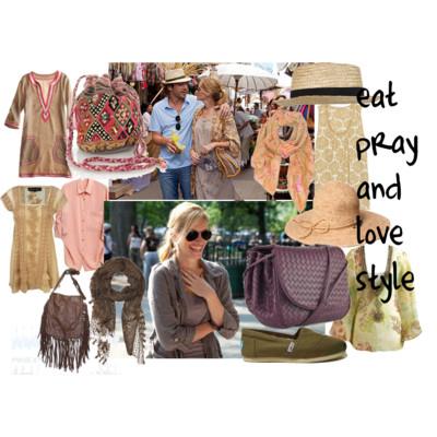 eat pray and love style