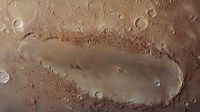 Un cratere il nuovo mistero di Marte