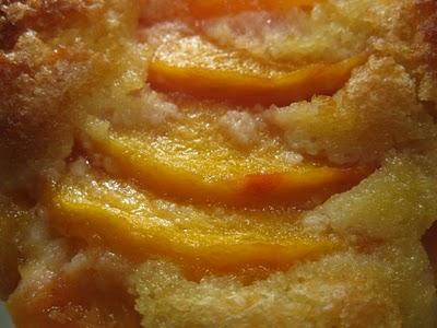 Peach tart with almond