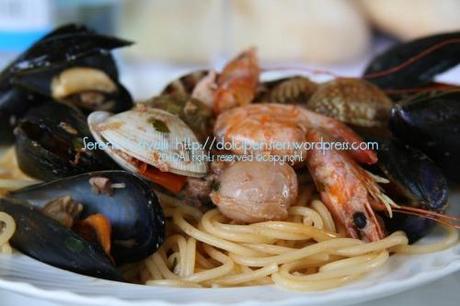 SPAGHETTI AI FRUTTI DI MARE IN GUSCIO