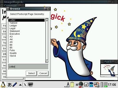 ImageMagick suite di programmi liberi per la creazione, modifica e visualizzazione di immagini bitmap.