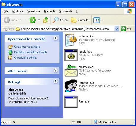 Come rubare le password di MSN Messenger