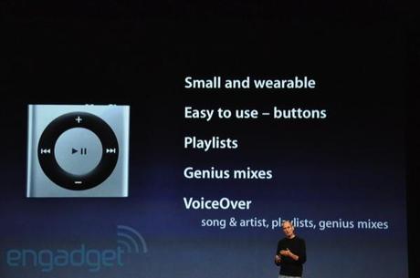 Ecco i Nuovi iPod [Conferenza Apple 1/9/2010]