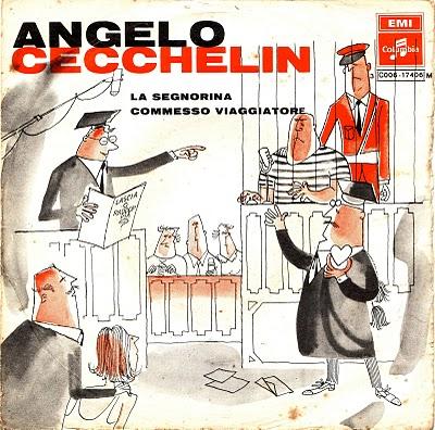 ANGELO CECCHELIN - LA SEGNORINA/COMMESSO VIAGGIATORE (1963)