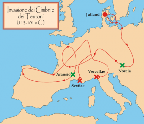 Dove si combattè la battaglia dei Campi Raudii..?