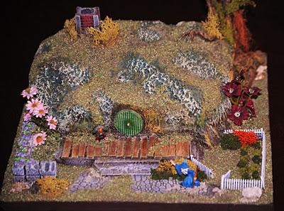 Bilbo's House under the hill, un diorama per Lo Hobbit