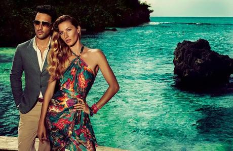 Noah Mills & Gisele Bündchen for Salvatore Ferragamo SS12 Ad Campaign Noah Mills & Gisele Bündchen for Salvatore Ferragamo SS12 Ad Campaign