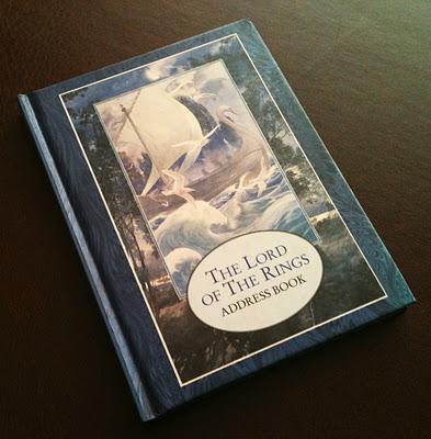 The Lord of the Rings Address Book, edizione inglese 1993