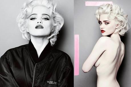 Sky Ferreira Posed as the Material Girl for Mario Testino in V Magazine, Jan. 2012