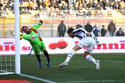 Lecce-Juventus 0-1, ai bianconeri basta Matri per tornare in vetta