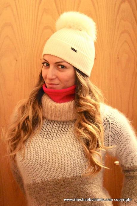 Fashion blogger on the snow(board)
