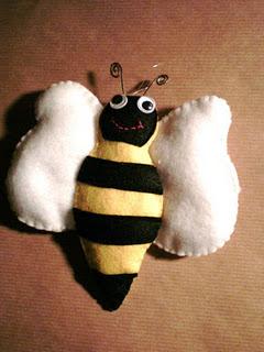 L'ape profumata alla lavanda. Tutorial / L'abeille coussinet à la lavande. Tutoriel