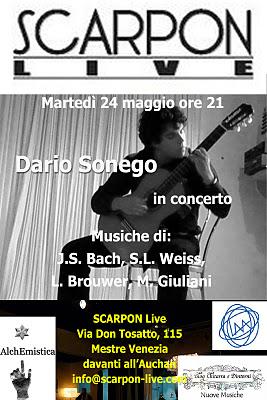 Guitars Speak: Dario Sonego in concerto
