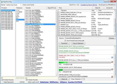 Navifirm+ 1.6 preview