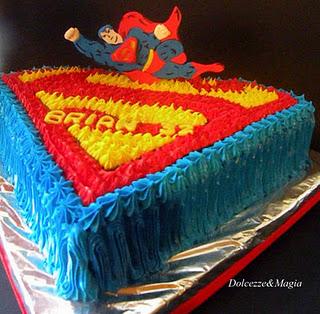 Superman Cake