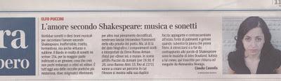 L'amore e la musica ai tempi di Shakespeare e Dowland