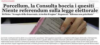 Un porcellum è per sempre Un porcellum è per sempre