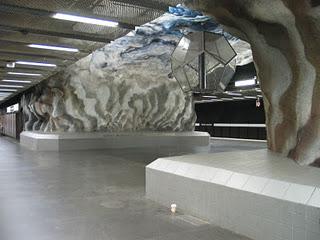 La metropolitana di Stoccolma La metropolitana di Stoccolma