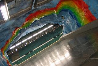 La metropolitana di Stoccolma La metropolitana di Stoccolma