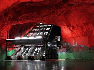 La metropolitana di Stoccolma La metropolitana di Stoccolma