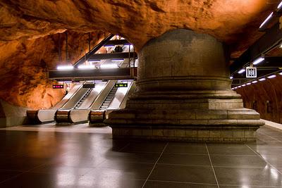 La metropolitana di Stoccolma La metropolitana di Stoccolma