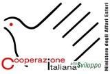 Logo Cooperazione Italiana allo Sviluppo