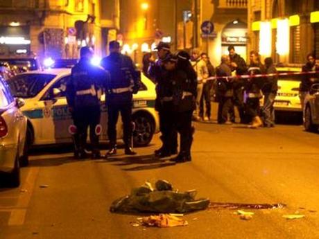 13-01-2012 Milano, Vigile travolto e ucciso da un Suv