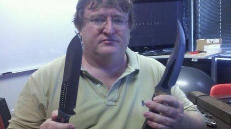 Gabe Newell (Valve), i coltelli e…