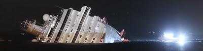 la tragedia della Costa Concordia: omicidio colposo plurimo, naufragio e abbandono della nave