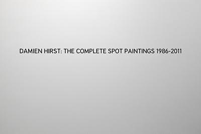 Damien Hirst _ The Complete Spot Paintings 1986-2011 _ Gagosian Gallery
