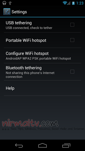 Guida : Abilitare USB, Bluetooth e Wi-Fi Tethering su Android Ice Cream Sandwich