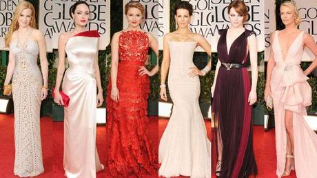 Un piccolo flash dal Golden Globes 2012, lato fashion