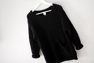 { Fall'12 : Oversized Knitted Sweater }