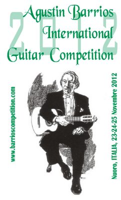 Agustin Barrios International Guitar Competition 2012