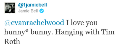 Evan Rachel Wood & Jamie Bell: l'amore ai tempi di Twitter!