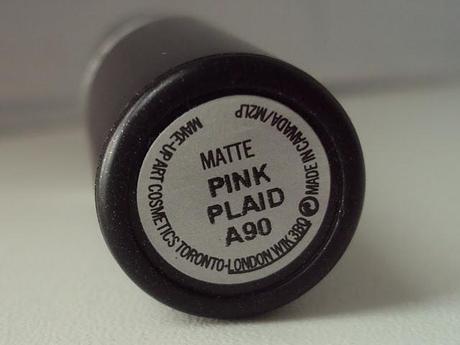Review - Mac Pink Plaid lipstick